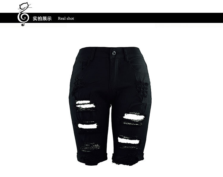 High Waisted Denim Shorts Trendy Style Unique Design Comfortable Fit Summer Casual Wear Wholesale Available