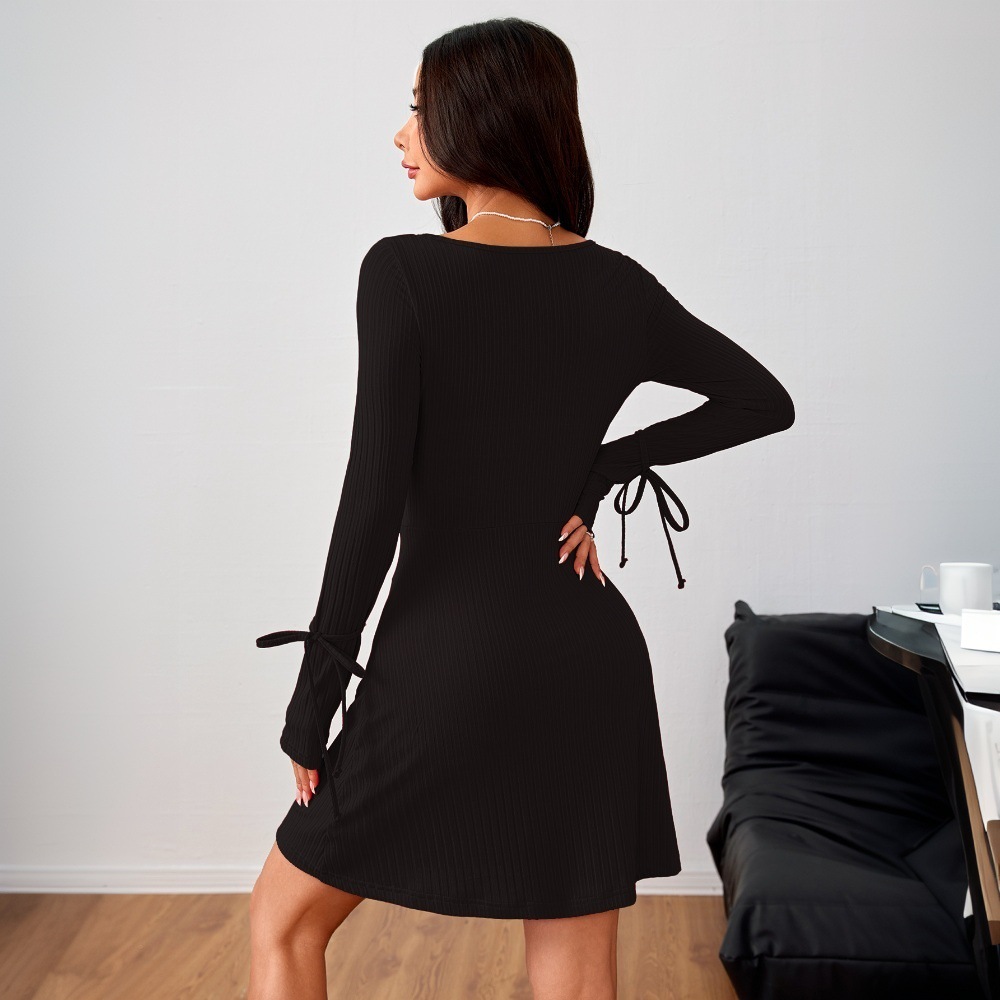 Women's Slim Fit Mini Office Dress