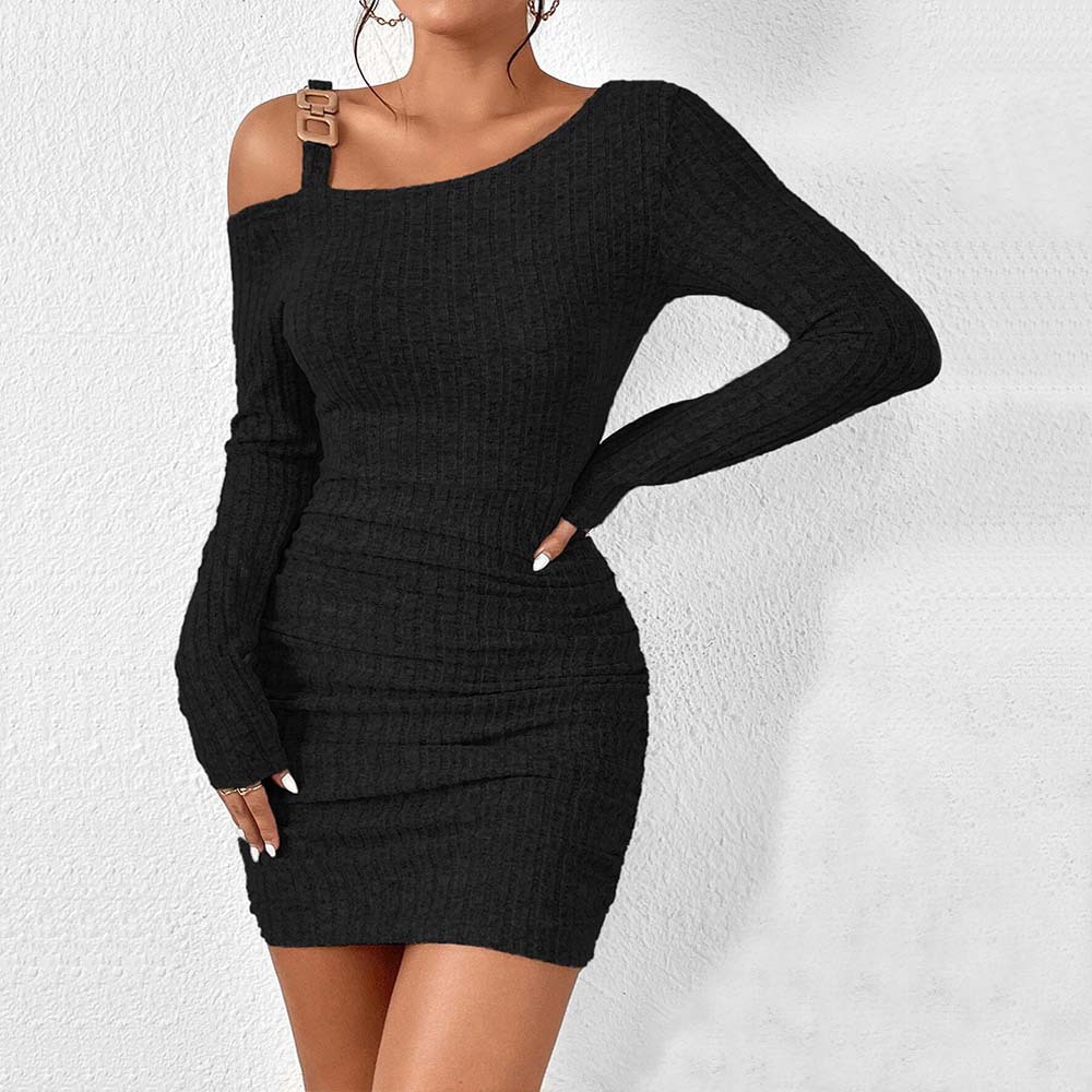 Women's Midi High Waist Bodycon Dress