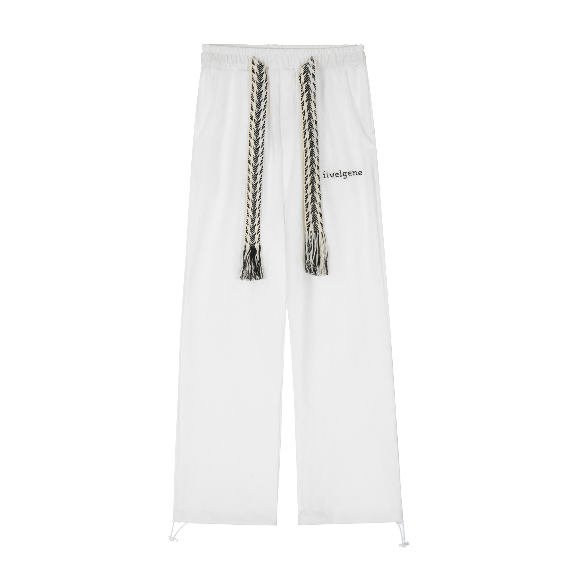 Cotton High Waist Straight Leg Trousers Loose Fit Wide Leg Casual Style Perfect for Urban Wear Ready to Ship