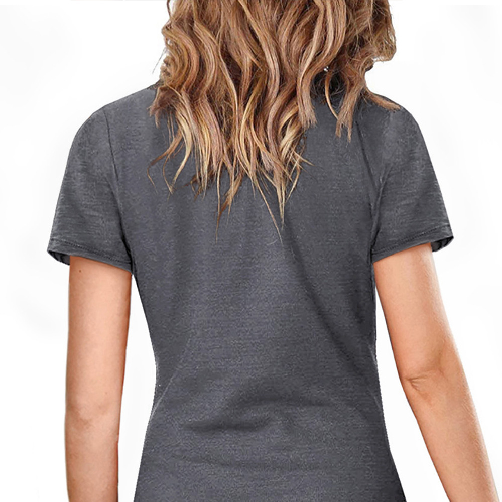 Short Sleeve Dress for Women Casual Urban Style Round Neck Above Knee Length Wholesale Availability