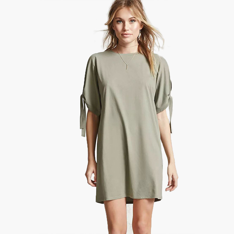 Womens Color Block Short Sleeve T Shirt Spring Collection Casual Wear Wholesale Available customizable