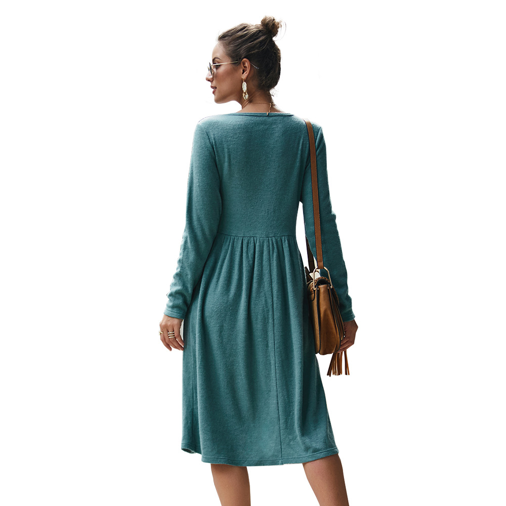 Knitted Bodycon Dress Original Design Autumn Winter Style Comfortable Fabric Trendy Colors Wholesale Available