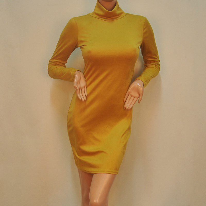 Long Sleeve Bodycon Knit Dress Backless Design Elegant Style Perfect for Parties and Special Occasions Wholesale