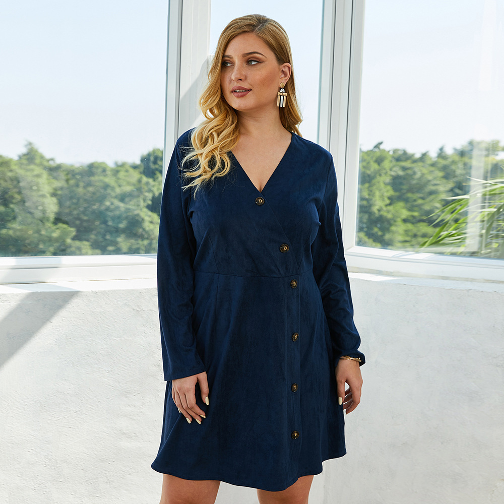 Plus Size Womens Dress Original Design V Neck Sexy Style Spring Summer Collection Wholesale Available