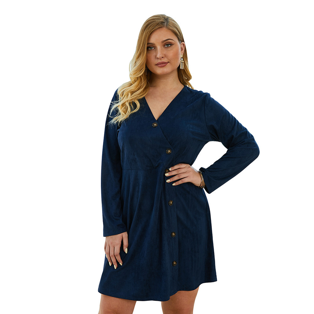 Plus Size Womens Dress Original Design V Neck Sexy Style Spring Summer Collection Wholesale Available