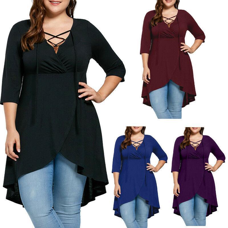 Plus Size Womens Dress Fashionable Slim Fit V Neck Summer Style Streetwear for Casual Occasions Wholesale