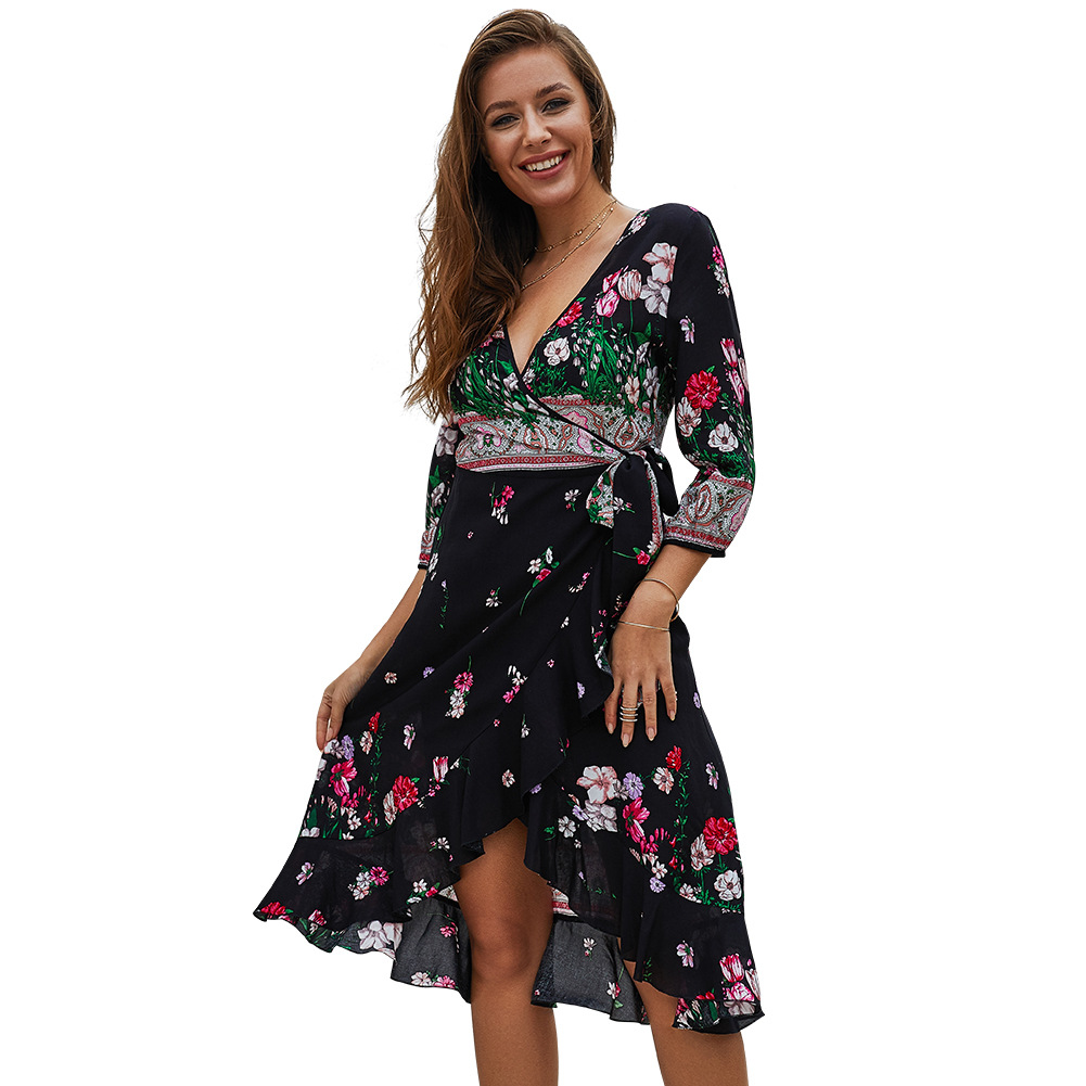 Original Design Long Sleeve Midi Dress Elegant Style Comfortable Fabric Versatile for Casual or Formal Occasions
