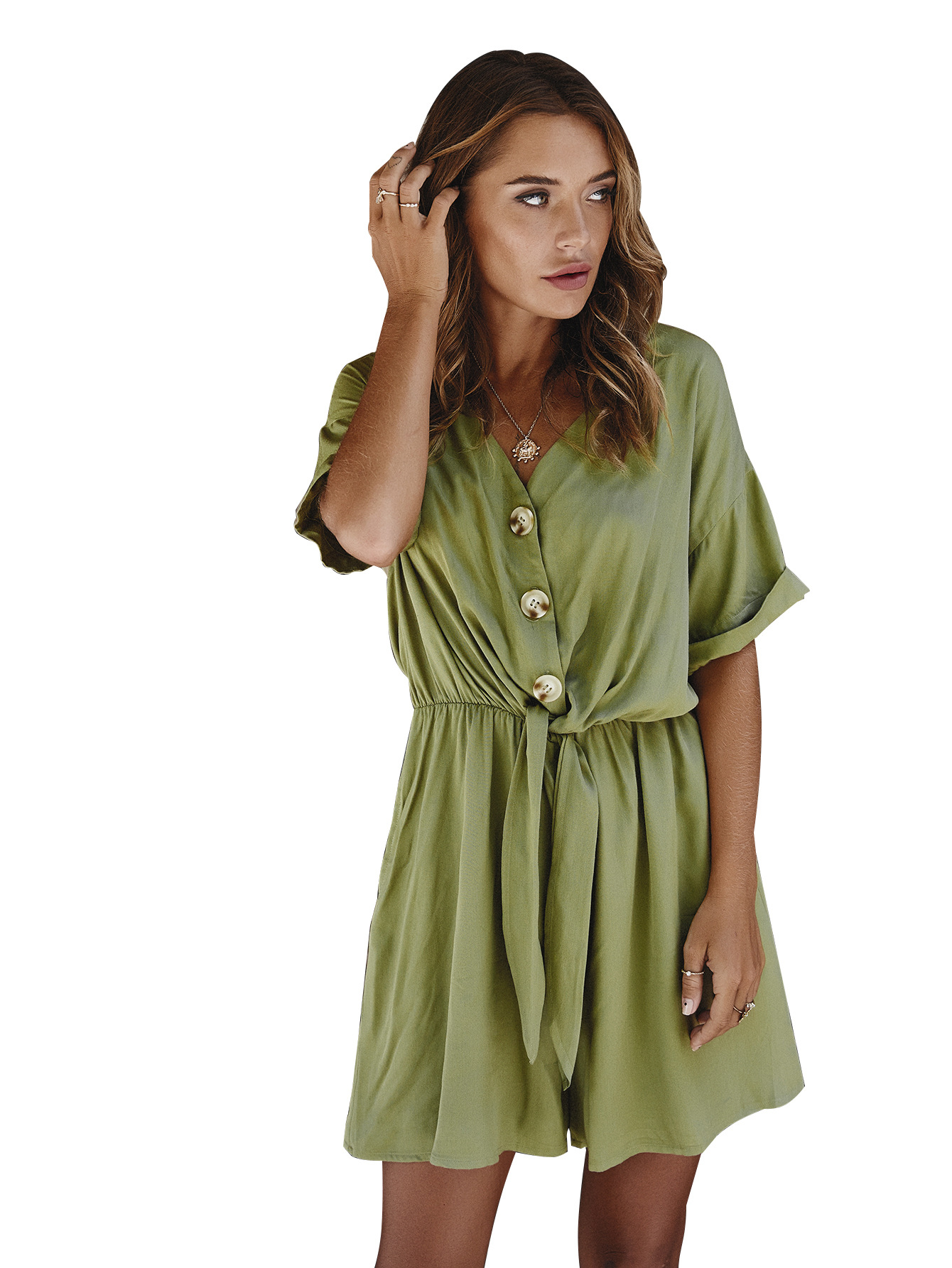 African Inspired Jumpsuit Original Design Spring Collection Short Length Stylish and Sexy Wholesale Available