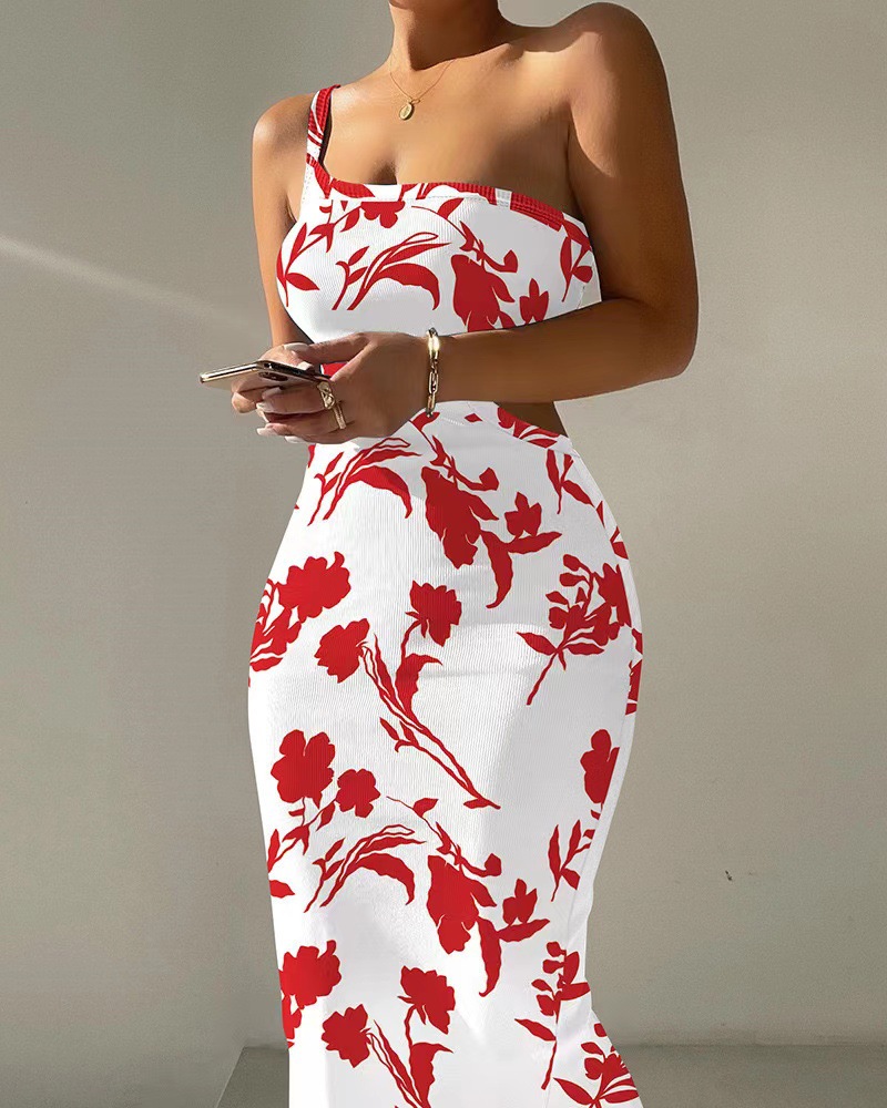 White Bodycon Maxi Dress Summer Style Sleeveless Lightweight Fabric Perfect for Casual Outings or Beach Wear