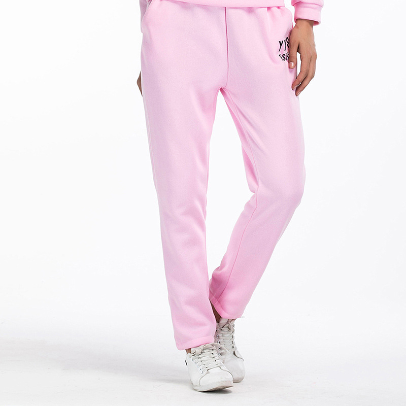 Womens Fleece Lined Casual Pants Mid Rise Straight Leg Multiple Colors Ideal for Autumn and Winter Wholesale