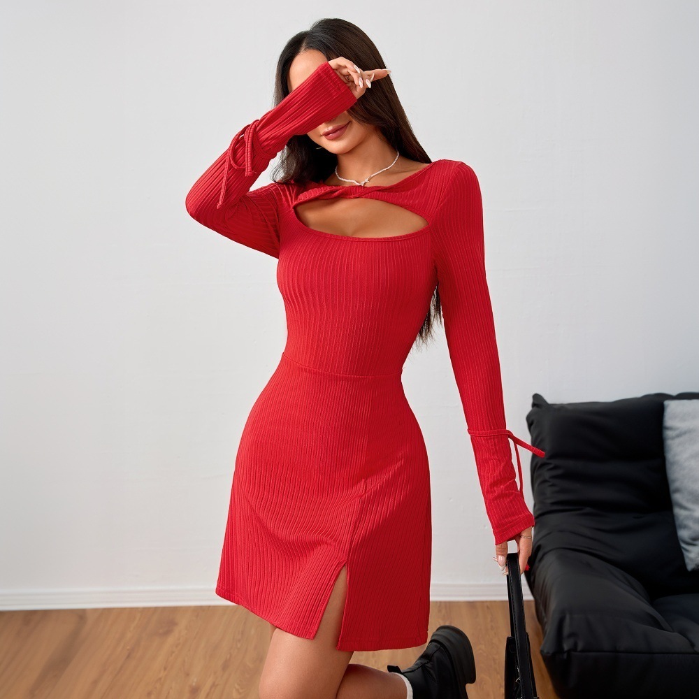 Women's Slim Fit Mini Office Dress