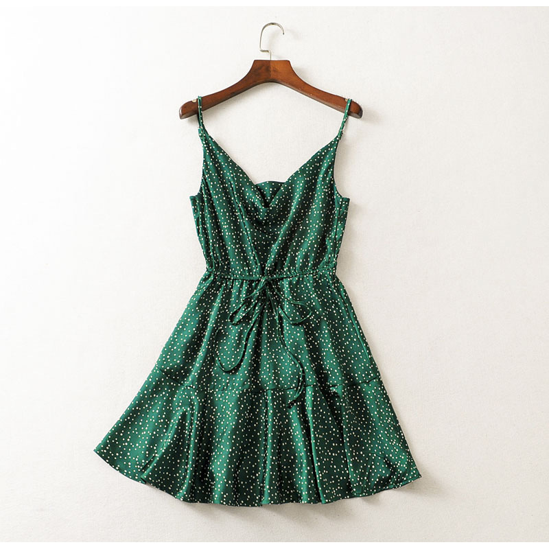 Womens Floral Print Sleeveless Dress Lightweight Casual Summer Style Available for Wholesale