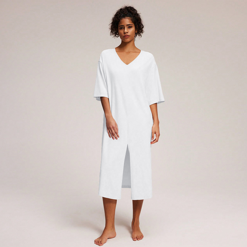 Women's Summer Casual V-Neck Dress