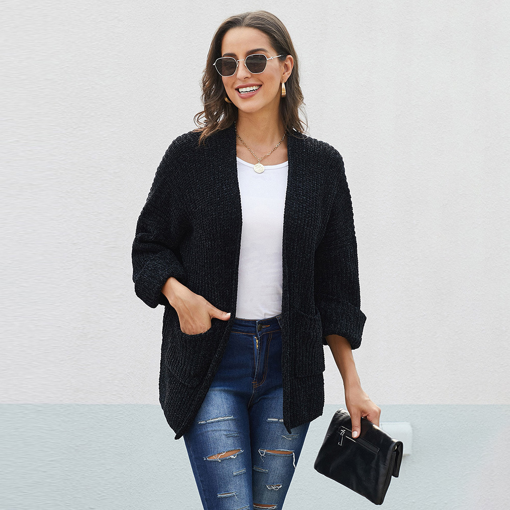 Womens Wool Cardigan Lightweight Knit Short Style Winter Fashion Wholesale Available fast shipping