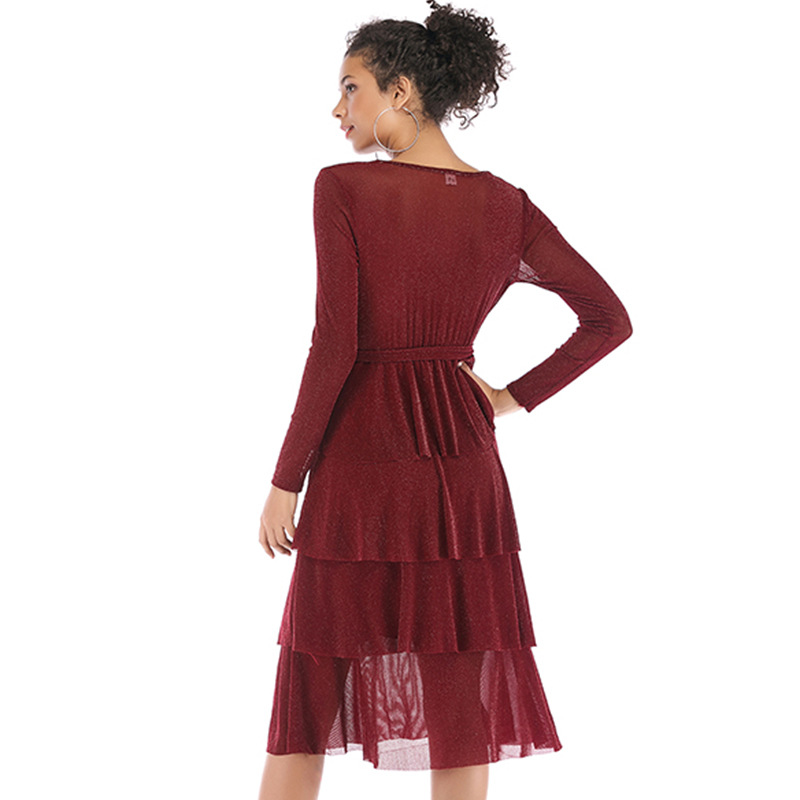 Spring Dress Slim Fit Mid Length Elegant Design Womens Fashion for Casual Occasions Wholesale Available