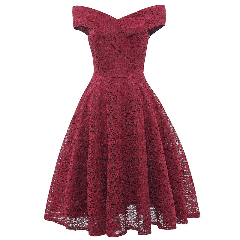 Deep V Neck Lace Sexy Dress Elegant Design Comfortable Fit Versatile Style Perfect for Parties and Events Wholesale