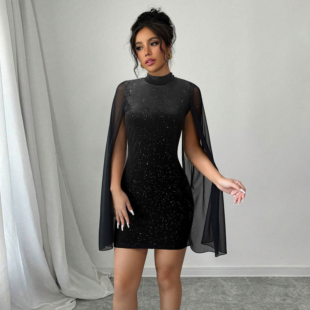 Women's Slim Fit Short-Sleeve Dress