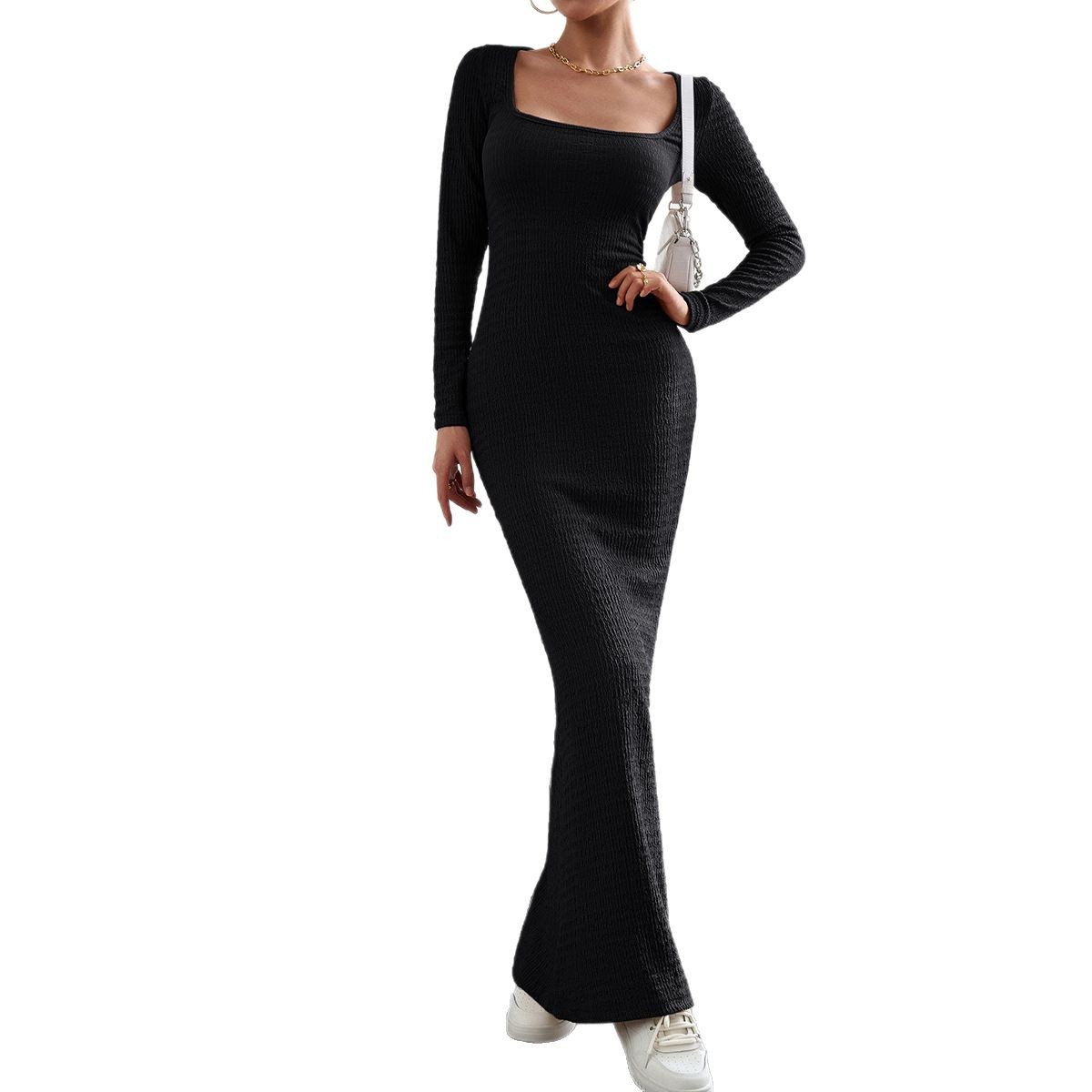 European and American Market Y2K Sexy Bodycon Dress — Slim Fit, Trendy, Stylish — Spring Summer Fashion — Wholesale Supply Ava