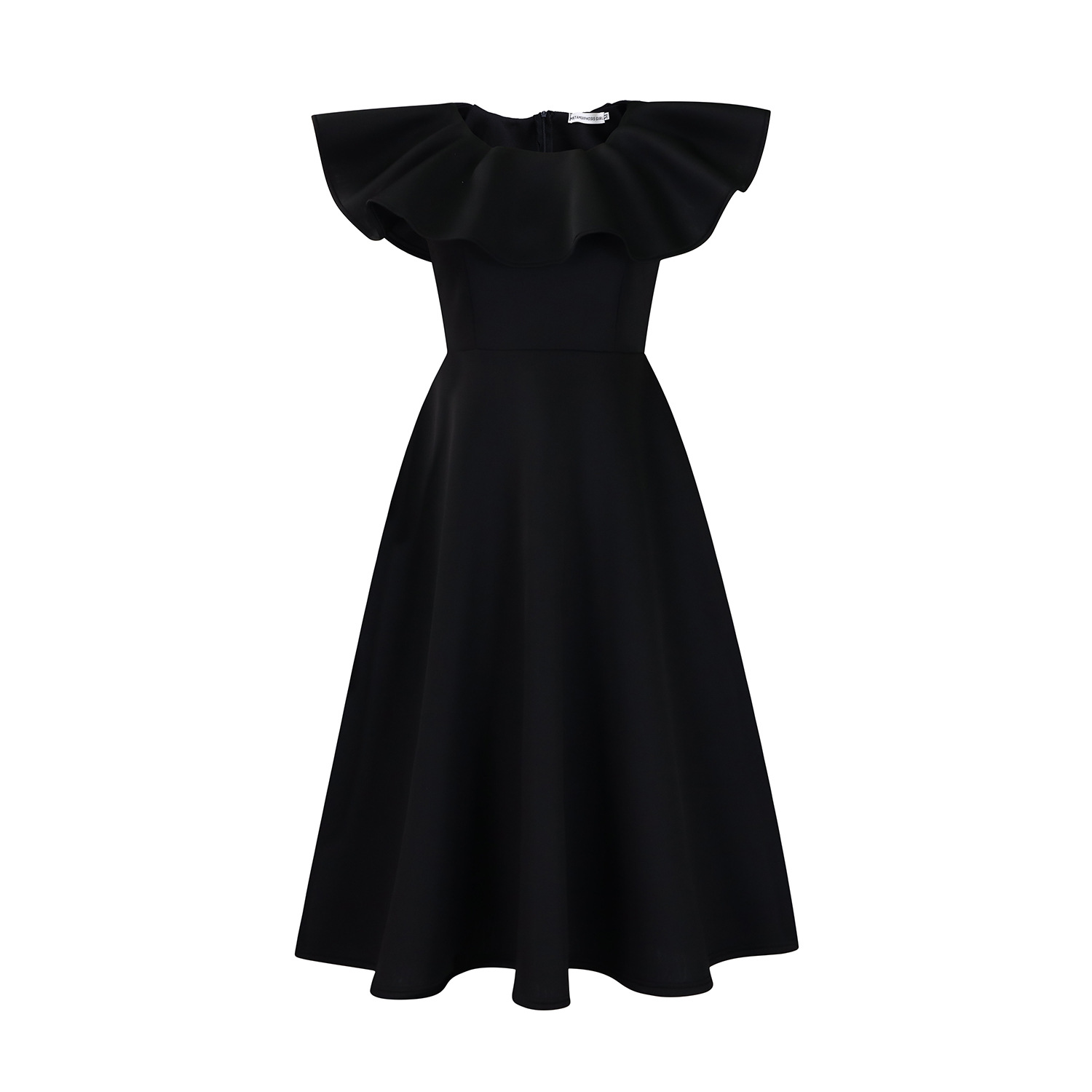 Elegant Ruffled Hem Maxi Dress for Parties and Events, Fashionable and Chic Evening Gown, Perfect for Special Occasions