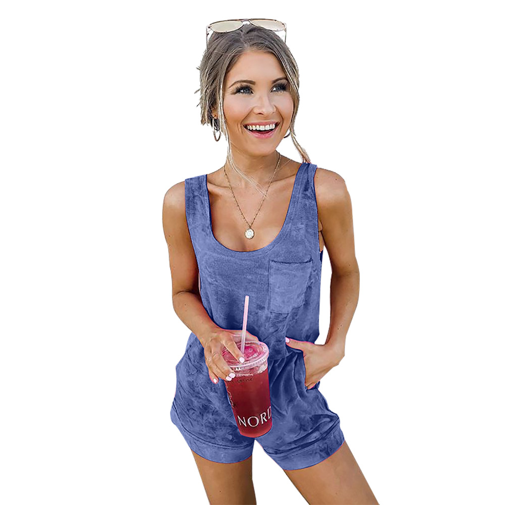Womens Casual Solid Color Slim Fit Jumpsuit Comfortable Fabric Stylish Design Versatile for Summer Ready to Ship
