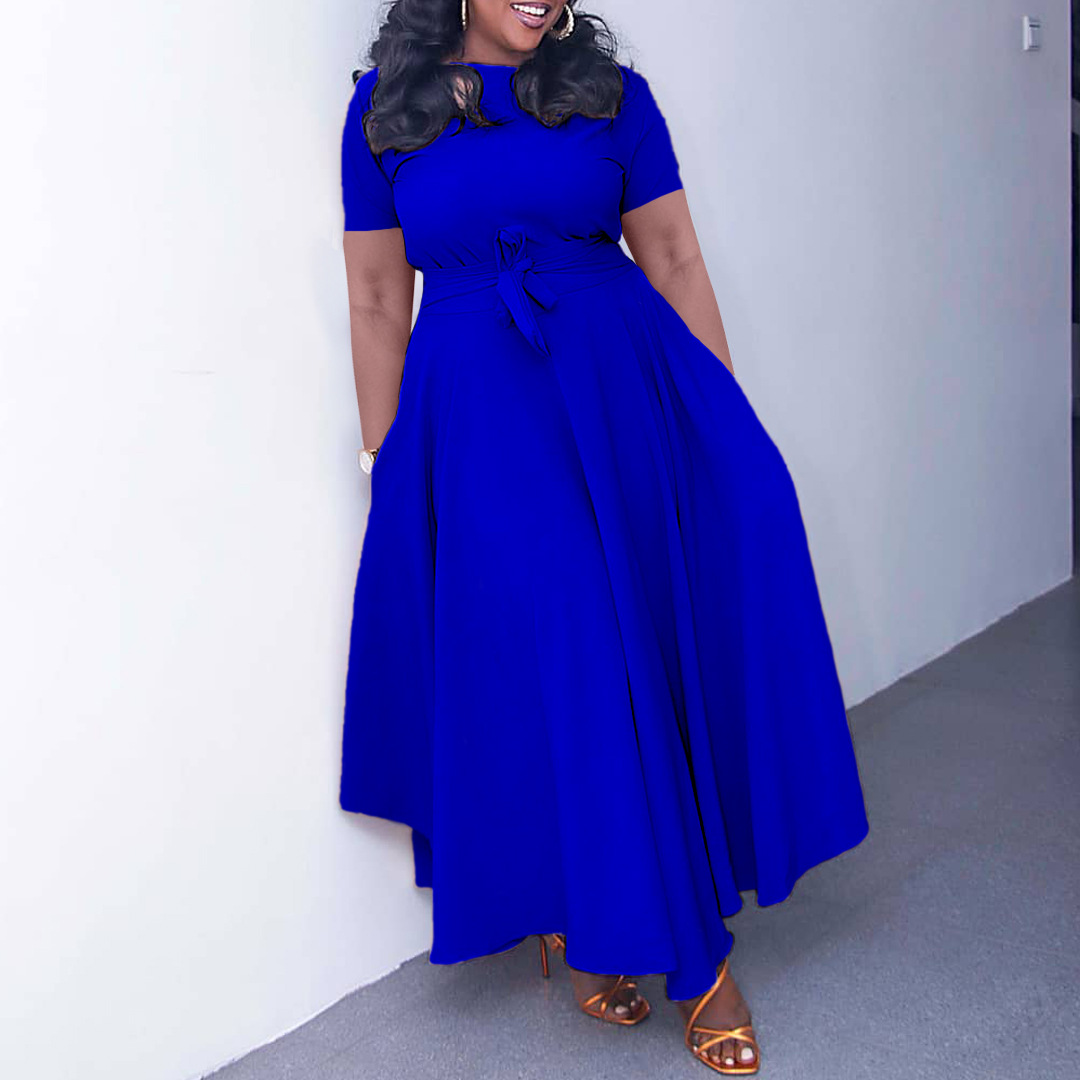 Plus Size Women's Dress — Stylish, Trendy, African and European Design, Summer Fashion — Casual Wear, Wholesale Supply