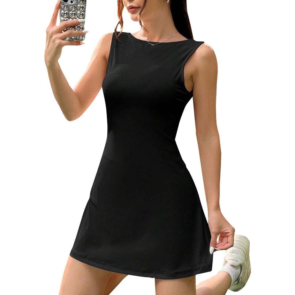 European and American Market Women's Dress — Unique Design, Sexy Style, Backless, A Line, Summer Fashion — Wholesale Supply Te