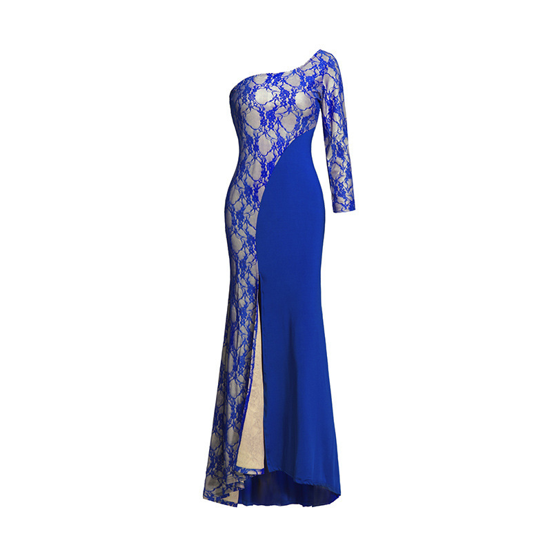 Lace Asymmetrical Evening Dress Sexy Design Spring Summer Collection Elegant Party Wear Wholesale Available