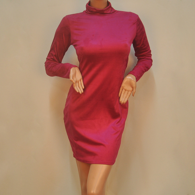 Long Sleeve Bodycon Knit Dress Backless Design Elegant Style Perfect for Parties and Special Occasions Wholesale