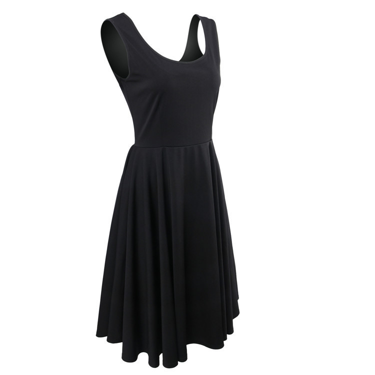 Sleeveless Bodycon Dress Solid Color Off Shoulder Casual Style Perfect for Spring and Summer Wholesale Available