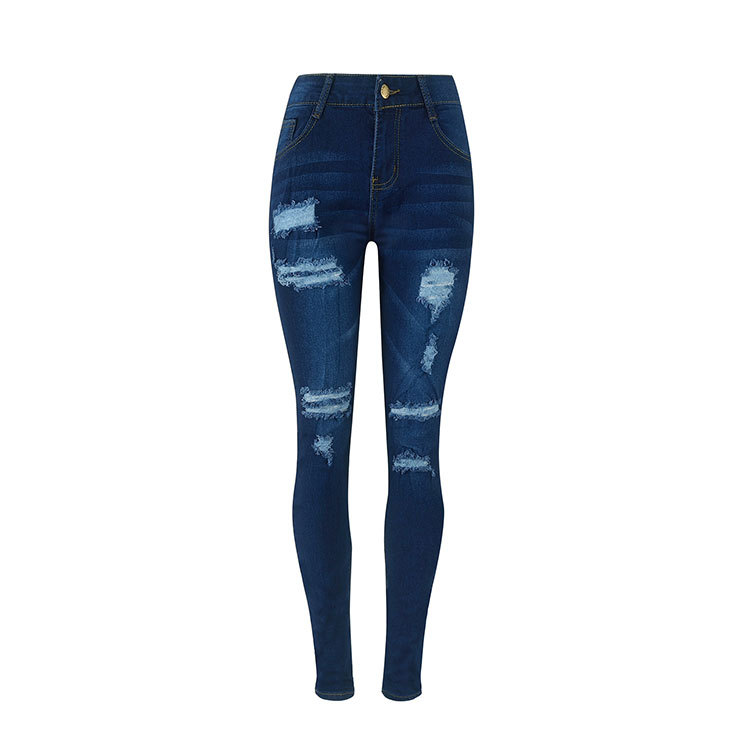 Womens Ripped Skinny Jeans Autumn Winter Style Comfortable Fit Trendy Design Wholesale Available