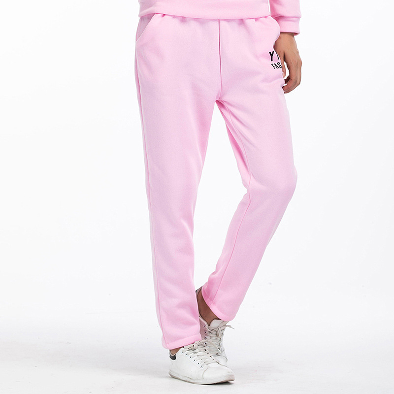 Womens Fleece Lined Casual Pants Mid Rise Straight Leg Multiple Colors Ideal for Autumn and Winter Wholesale