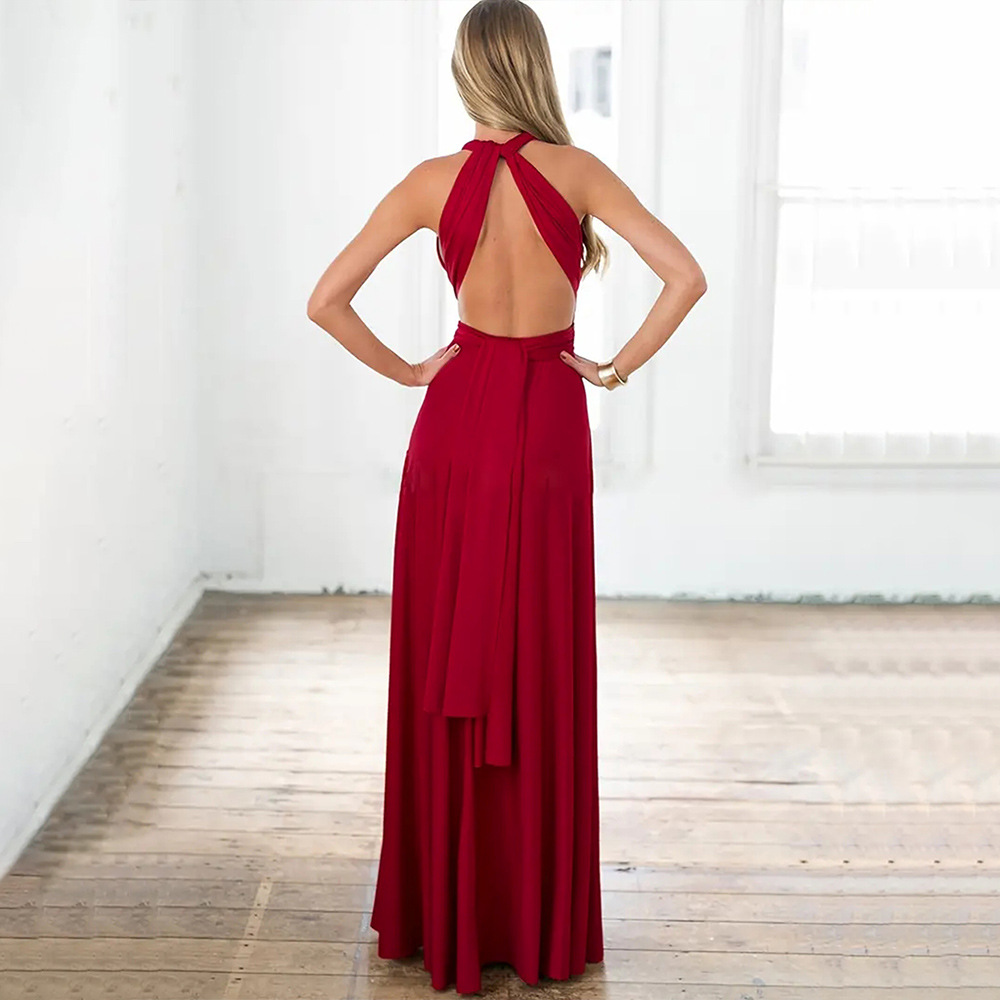 Women's Summer Strappy Maxi Dress
