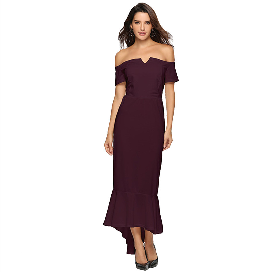 Women's V-Neck Short-Sleeve Dress