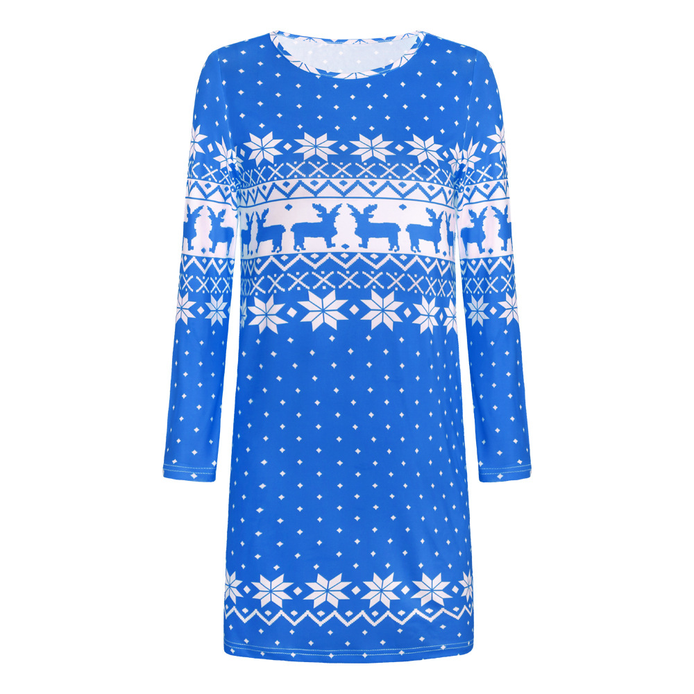 Plus Size Womens Knit Sweater Dress Long Sleeve Autumn Winter Style Comfortable Fabric Wholesale Availability