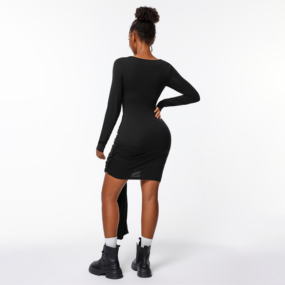 Women's Elegant Mini Pleated Dress