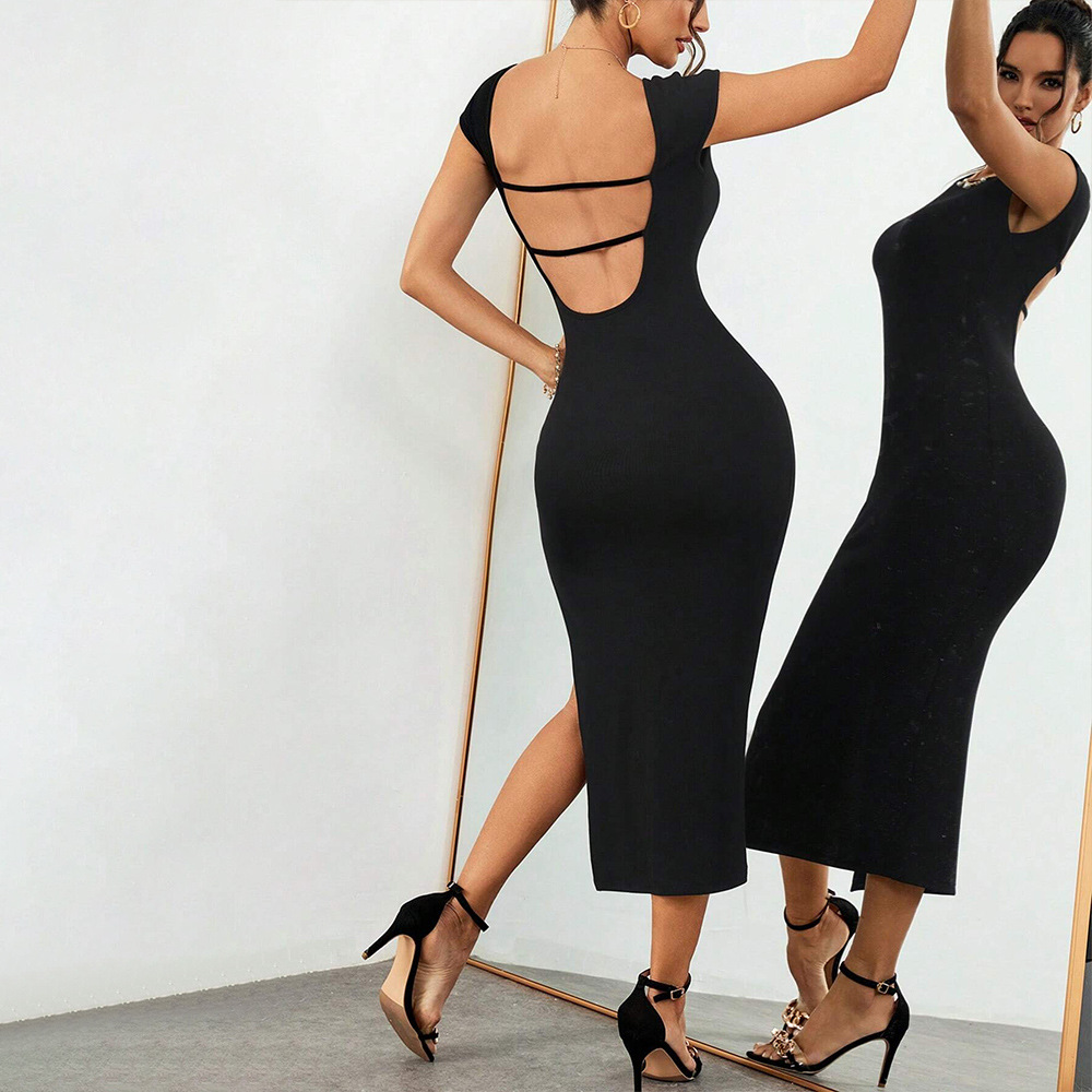 Women's Slim Fit Maxi Bodycon Dress
