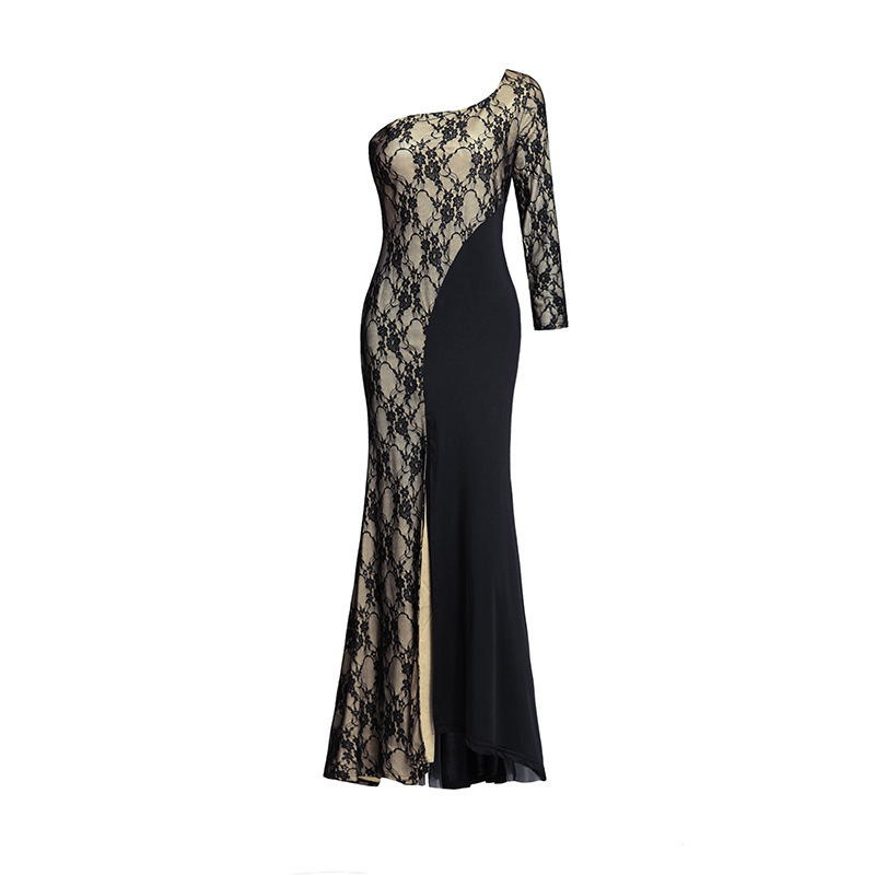 Lace Asymmetrical Evening Dress Sexy Design Spring Summer Collection Elegant Party Wear Wholesale Available