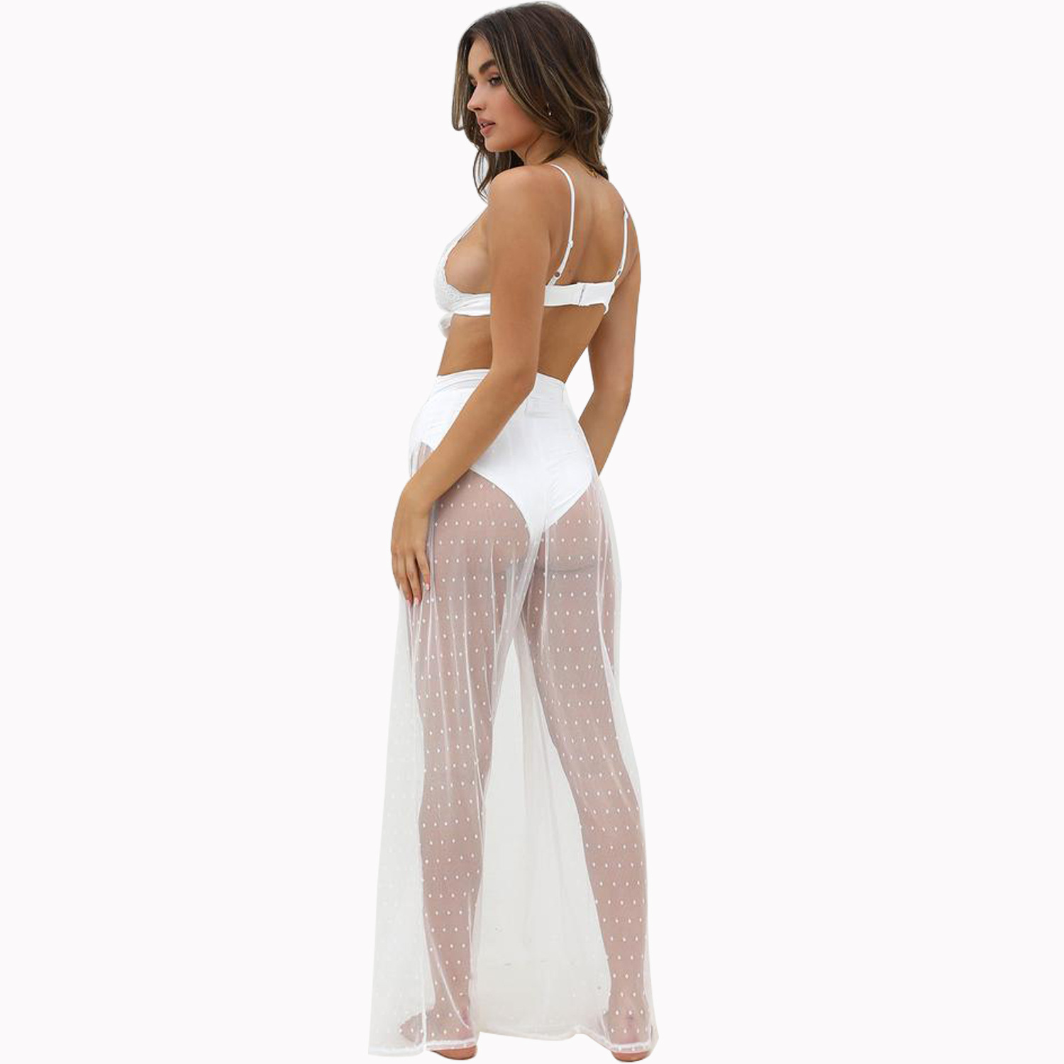 Sexy Womens Hollow Out Mesh Beach Pants Lightweight Breathable Stylish Perfect for Summer Vacations Wholesale