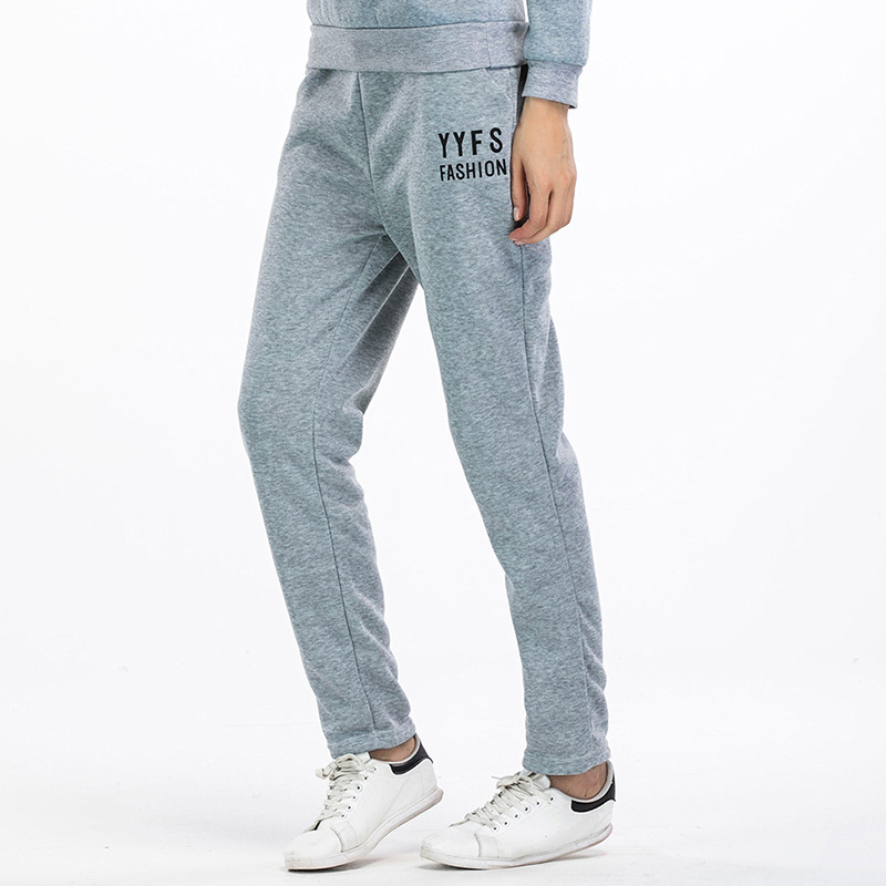 Womens Fleece Lined Casual Pants Mid Rise Straight Leg Multiple Colors Ideal for Autumn and Winter Wholesale