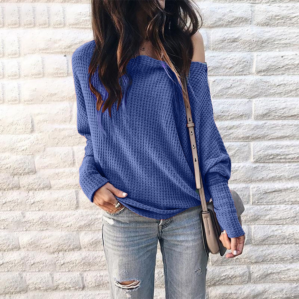 Off Shoulder Lantern Sleeve Batwing Top Stylish Fall Design Comfortable Fit Trendy Colors Perfect for Casual Outings