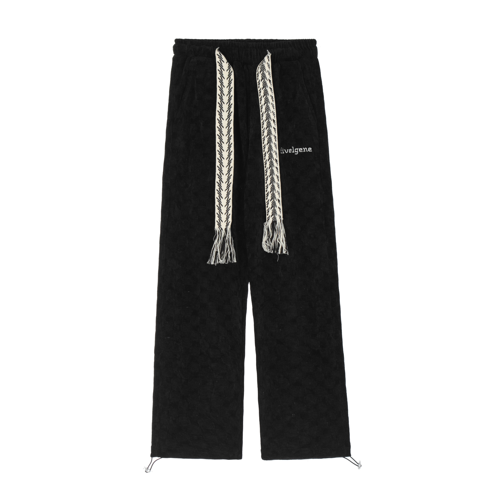 Cotton High Waist Straight Leg Trousers Loose Fit Wide Leg Casual Style Perfect for Urban Wear Ready to Ship