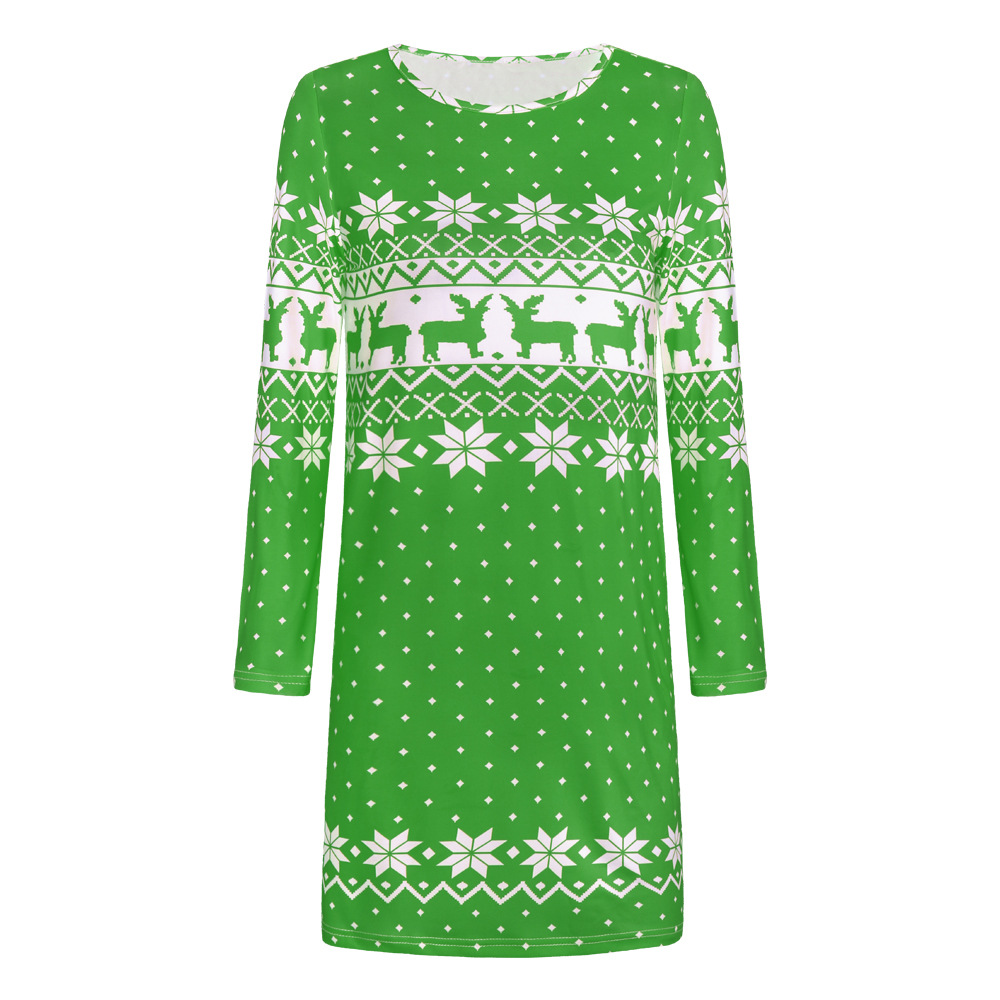Plus Size Womens Knit Sweater Dress Long Sleeve Autumn Winter Style Comfortable Fabric Wholesale Availability