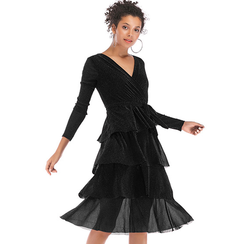 Spring Dress Slim Fit Mid Length Elegant Design Womens Fashion for Casual Occasions Wholesale Available