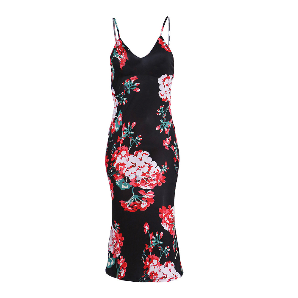 Leopard Print Backless Bodycon Dress Sexy Sleeveless Design Summer Party Wear Wholesale Available
